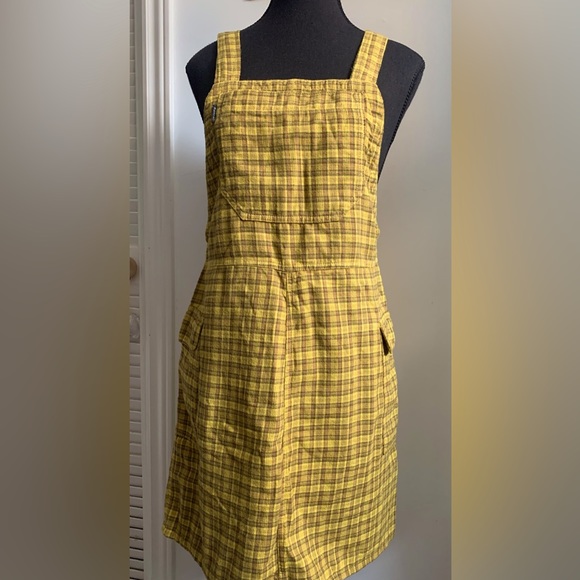 Cotton sleeveless bag dress with 3 large pockets - Picture 2 of 7